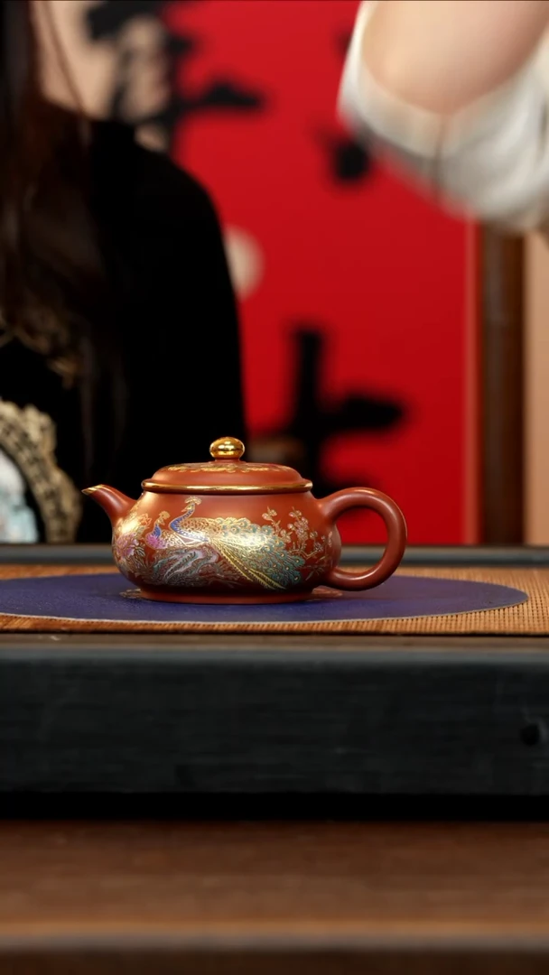 【闪购商品】紫砂茶壶TT 朱砂 明炉