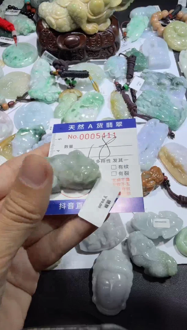 【闪购商品】翡翠颈饰未镶嵌00005411