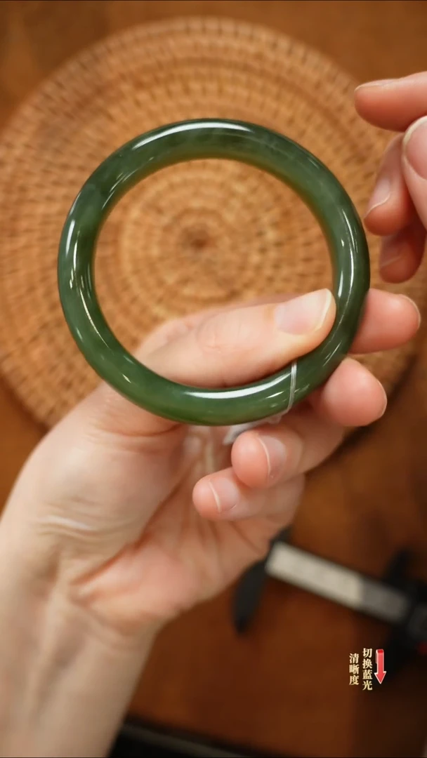 【闪购商品】和田玉手镯未镶嵌 0207-045（53圈口）