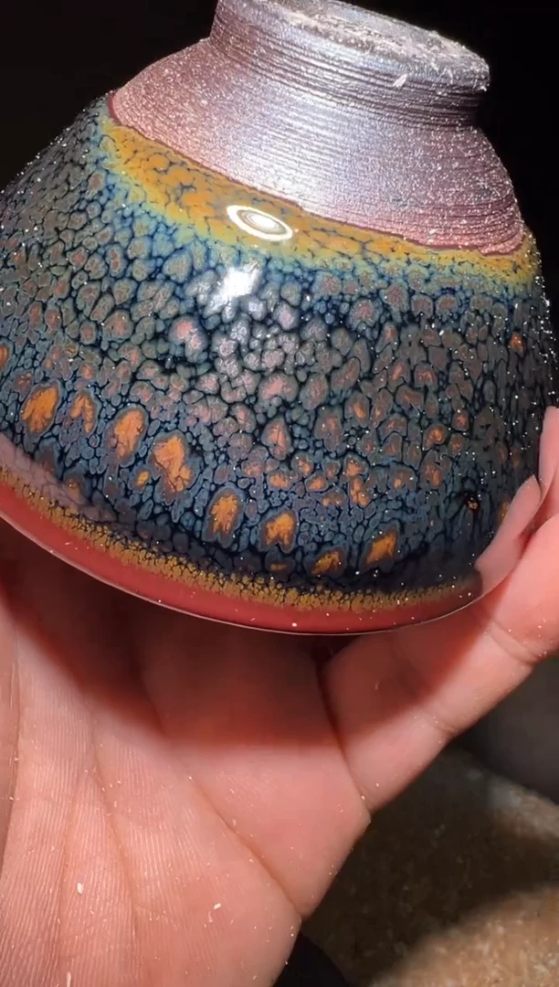 茶盏老表精选柴烧95