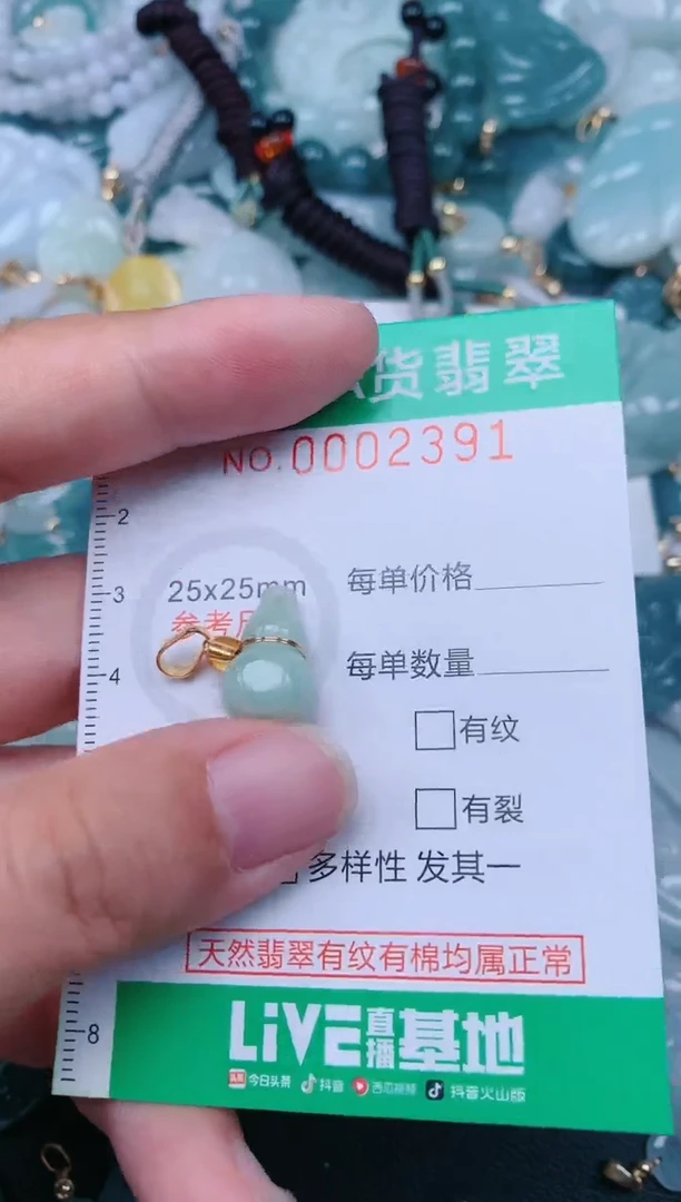 颈饰未镶嵌翡翠.0002391