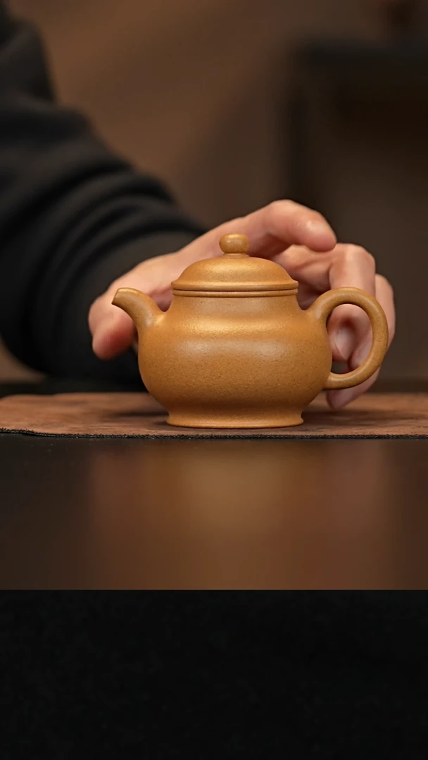 【闪购商品】紫砂茶壶允字款 老宕口 潘壶