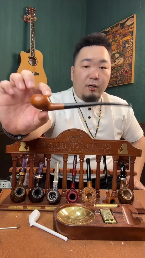 石楠木木雕款意大利进口石楠木烟斗