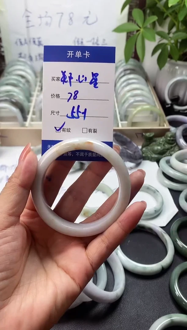 未镶嵌手镯翡翠郑****星翡翠手镯#2