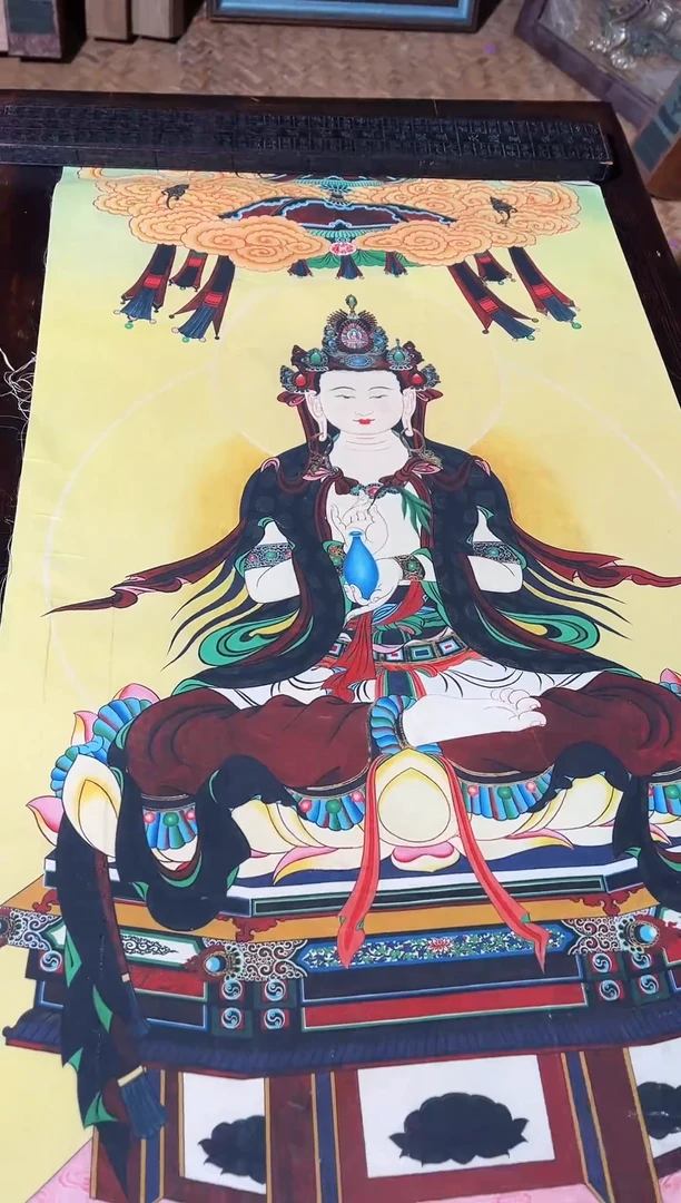 卷轴画东东唐卡tk16