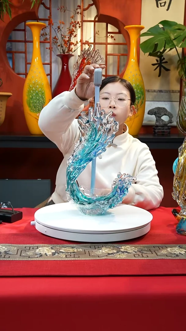 手工艺品琉璃风生水起