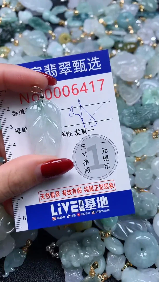 颈饰未镶嵌翡翠6417