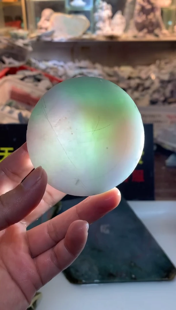 裸石翡翠0朗0翡翠珠宝618