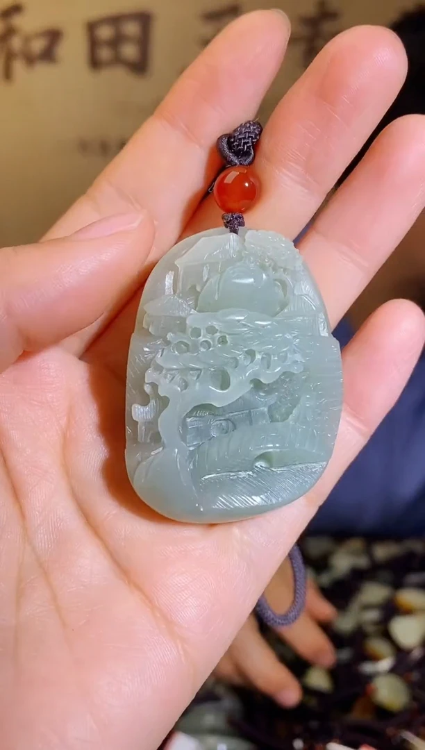 颈饰未镶嵌和田玉0