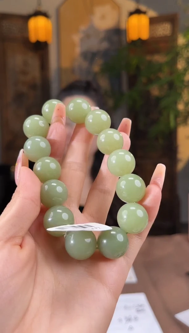 和田玉未镶嵌颈饰S003