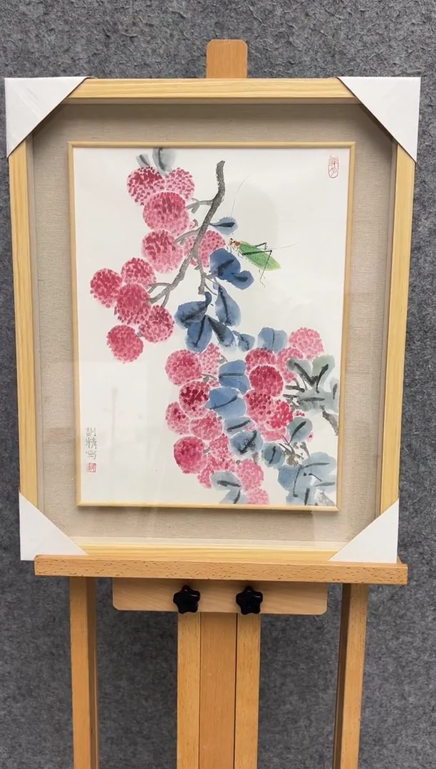 国画邹训精-1平尺-国画作品