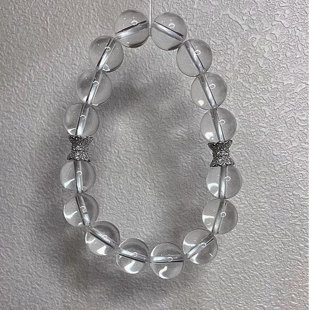 白水晶手串女生手链