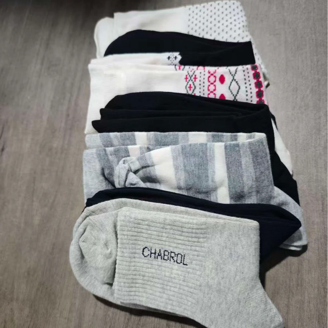 （001专属)时尚男女袜子5双一组随机发