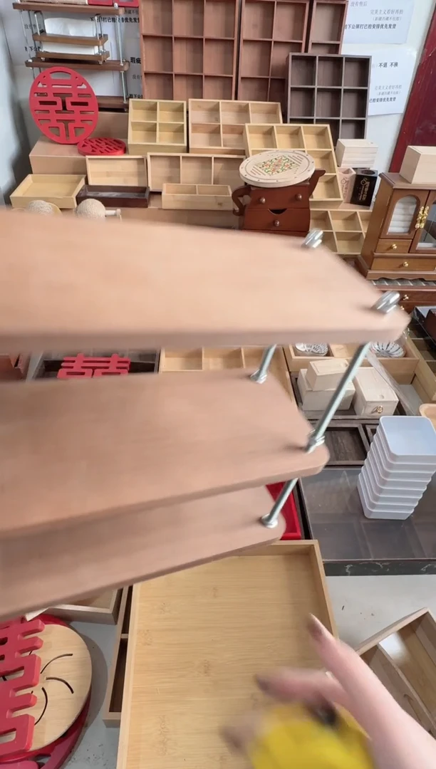 杯架实松木35*14*30