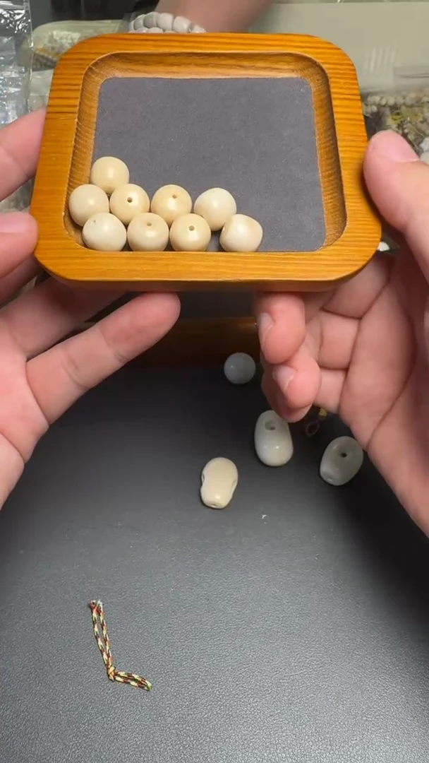 保真猛犸牙11mm+单珠随机发一个