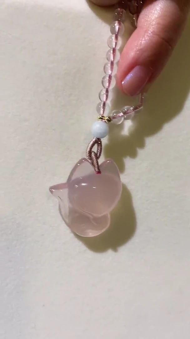 【闪购商品】水晶手链未镶嵌粉水狐