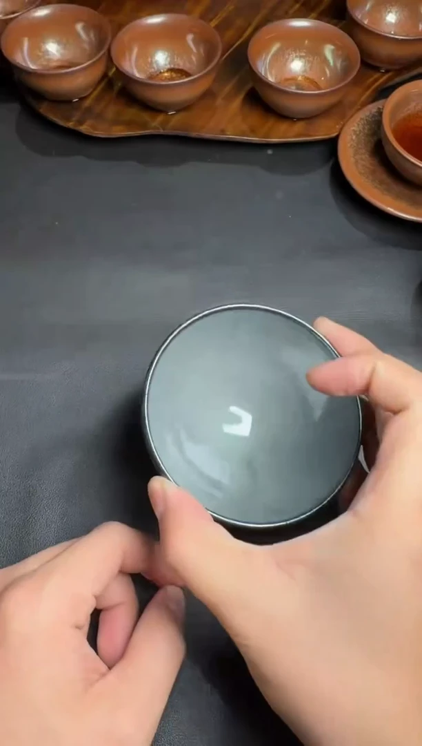 茶盏陈远福柴烧盏53