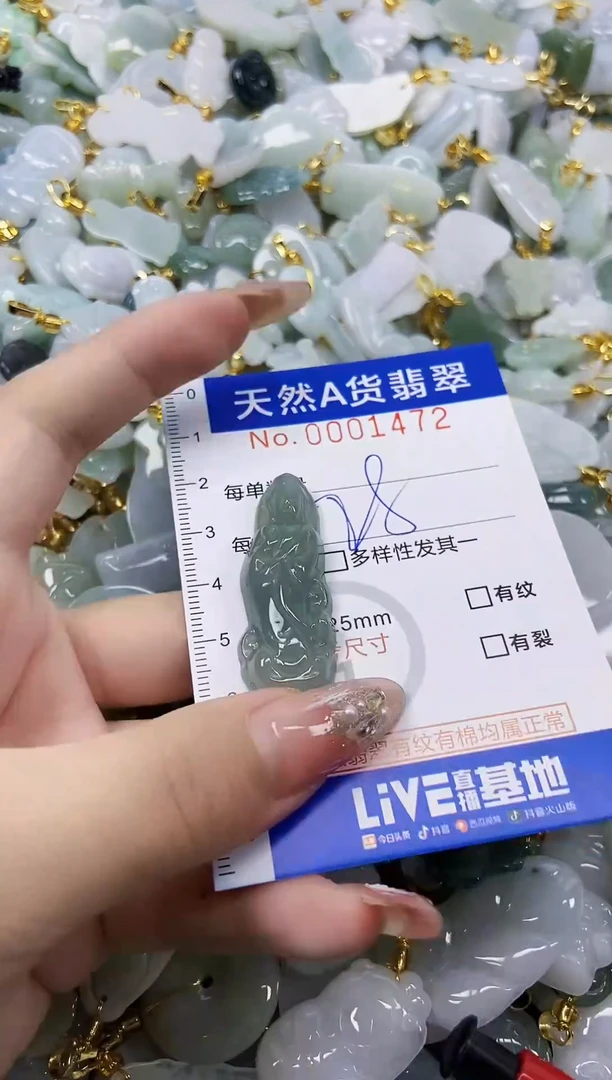 翡翠未镶嵌颈饰天然A货翡翠