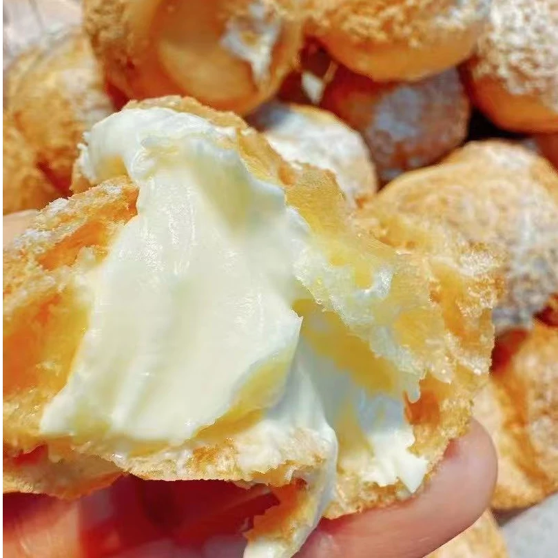 【谷哩谷粒】焦糖椰奶泡芙 焦糖浓郁一口满足