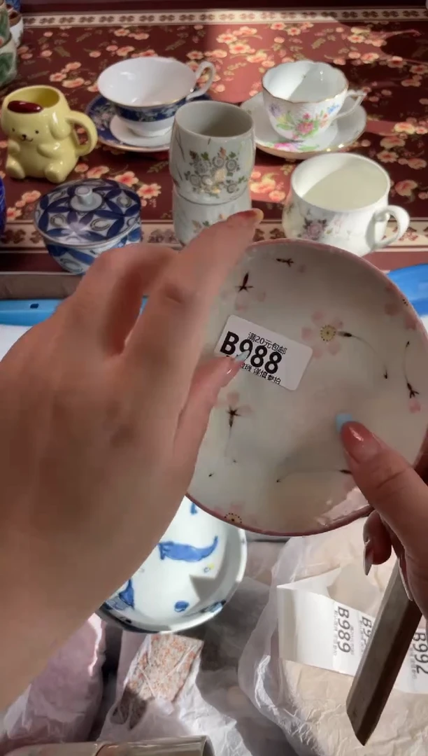 瓷片木*瓷器瓷器B988