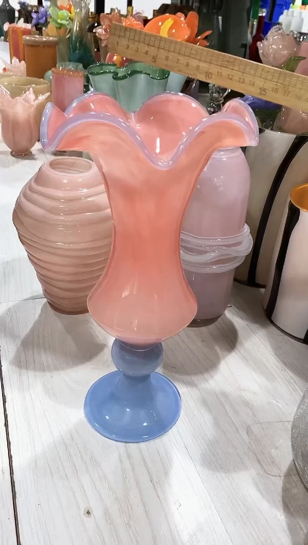 慕忆家手作琉璃花瓶