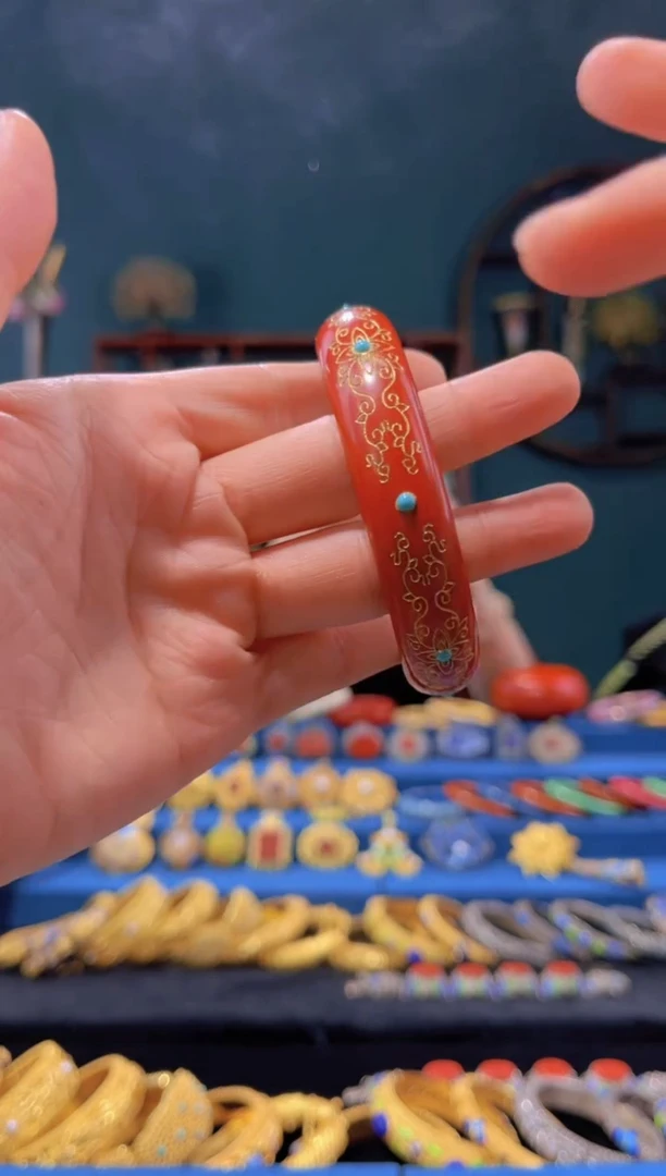 【闪购商品】非遗技艺  大漆手镯60/61圈口