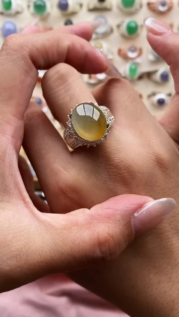 未镶嵌戒指翡翠缅甸天然A货翡翠11   9-7