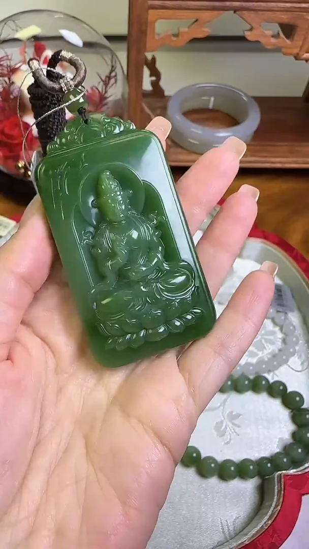 吊坠(不含链)未镶嵌和田玉YQ1203-33