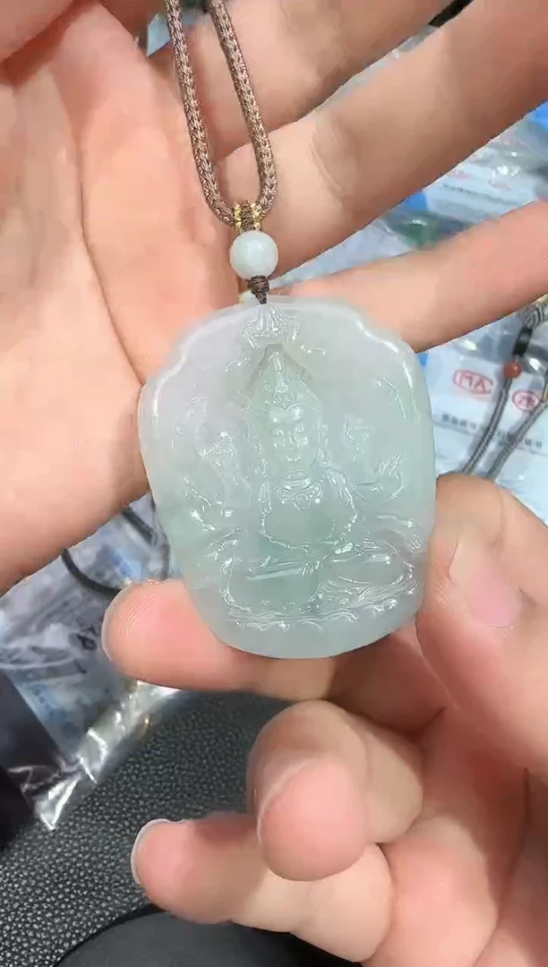 翡翠未镶嵌颈饰250529101