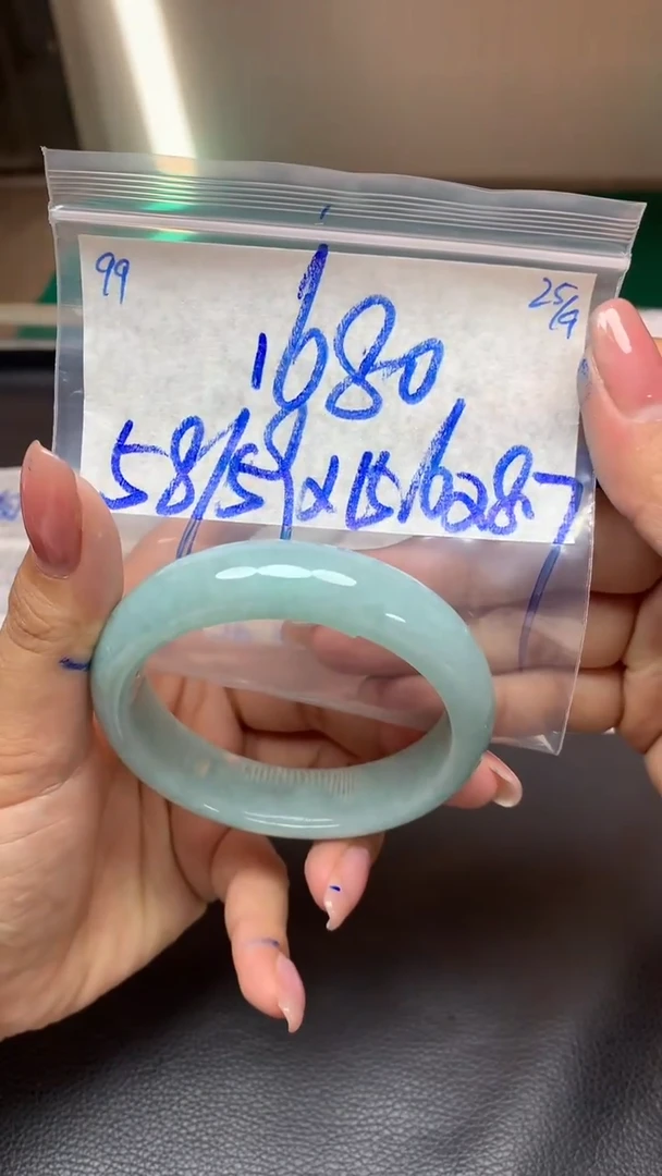 未镶嵌定制翡翠99毛货需精细抛光手镯拍一发一