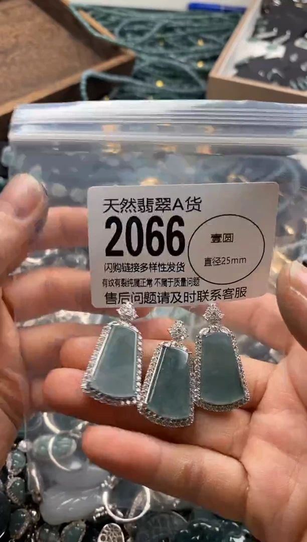 【闪购商品】翡翠颈饰未镶嵌多样性发其一2066