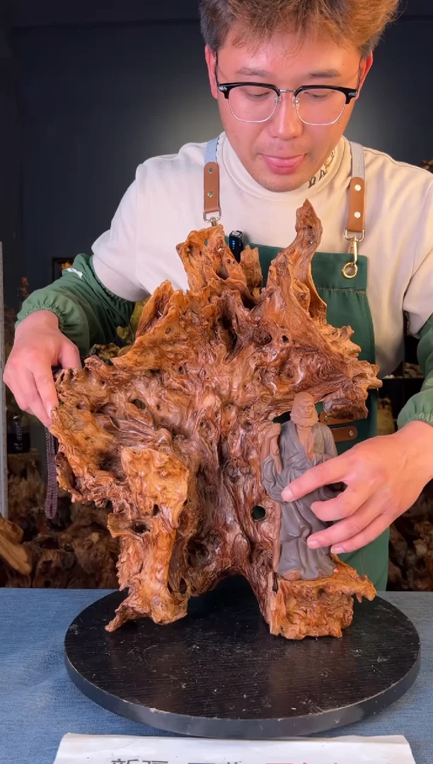 木卢师傅根艺作品（不包含人物摆件）