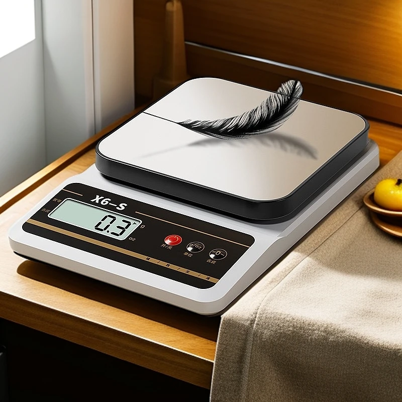 新疆包邮哥百货厨房电子秤烘焙精准家用1g高精度小秤蛋糕食物称重