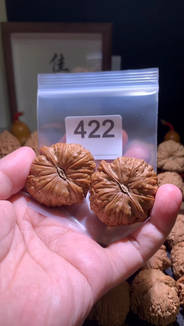 把件文玩核桃南瓜44加尺打完底，影响二次销售不退不换