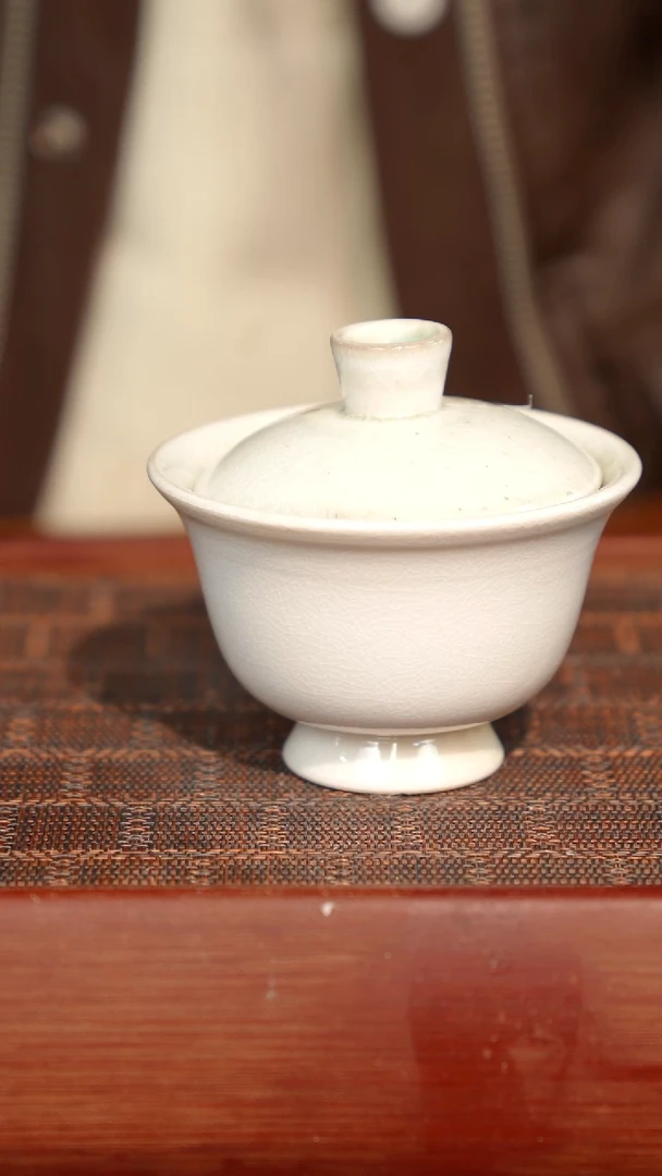 陶瓷奢瓷/瑞寅柴烧茶器（盖碗）1374