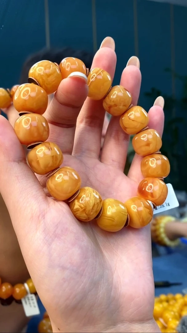 裸石琥珀未镶嵌12/10多样性发其一47