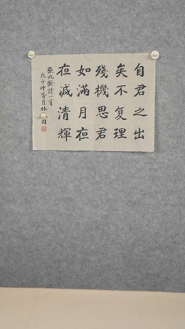 书法似***来林老师 多字诗句一尺hzx