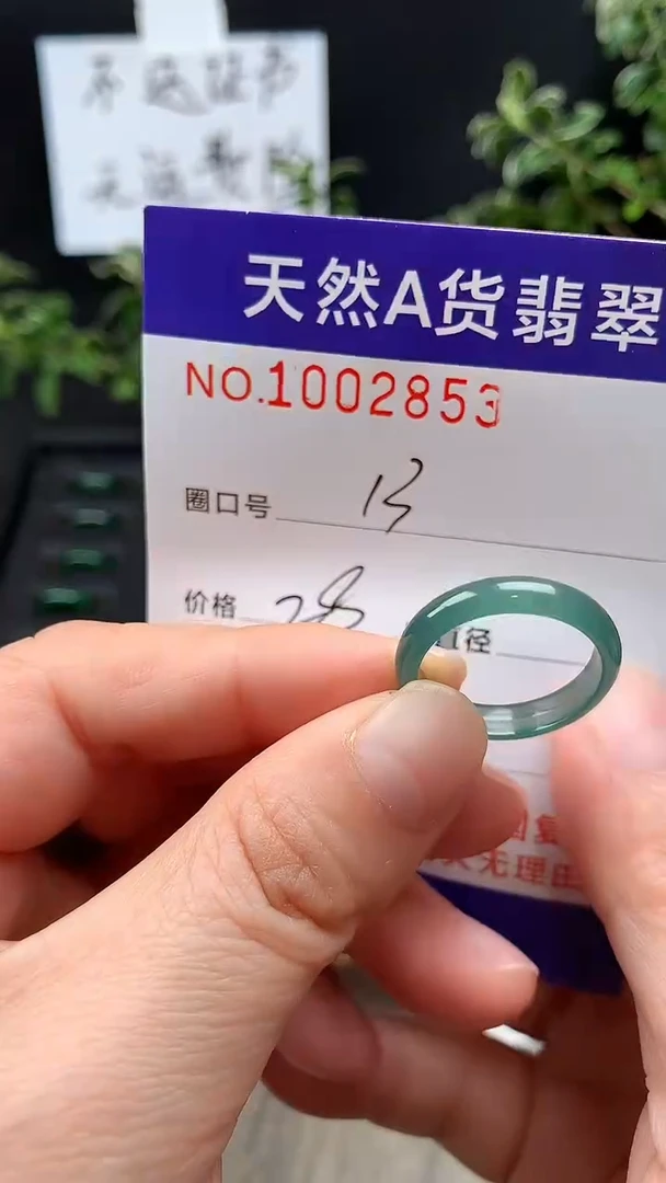未镶嵌戒指翡翠13#
