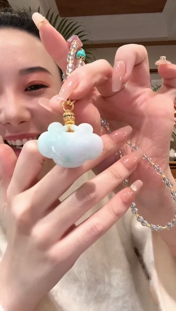 【闪购商品】翡翠颈饰未镶嵌国风