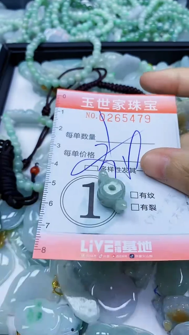 翡翠未镶嵌颈饰闪购0265479多样性发其一