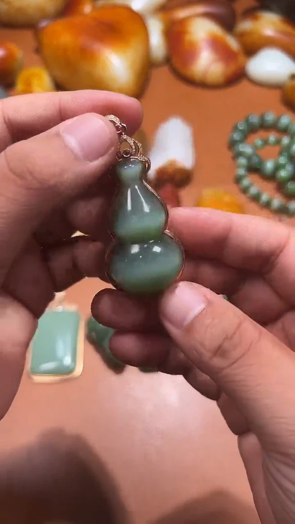 未镶嵌和田玉把件缘*和田玉