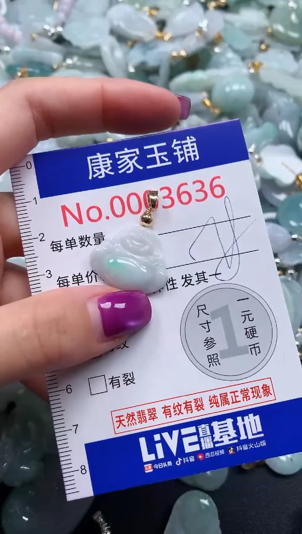 颈饰未镶嵌翡翠3636