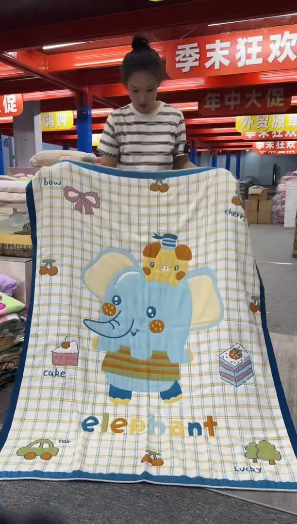 棉质花a016芊芊家纺国际工厂福利