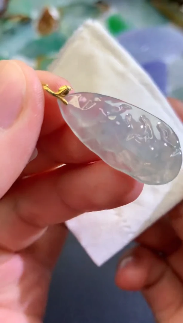 翡翠未镶嵌吊坠(不含链)326翡翠