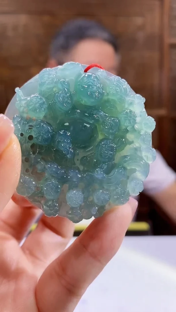 定制翡翠未镶嵌12/0612/W/发其一件/佛