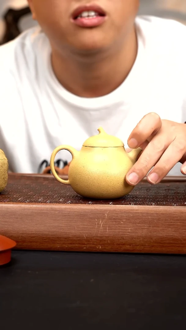 茶壶紫砂杰本绿茄瓜