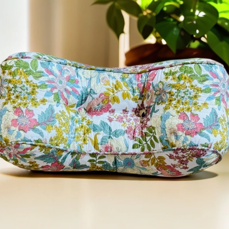 不挑色小清新日式多功能全棉枕头腰靠枕发一个