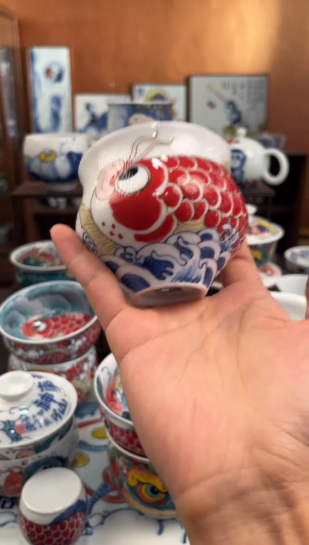 昨明红鱼大肚杯直播间福利价