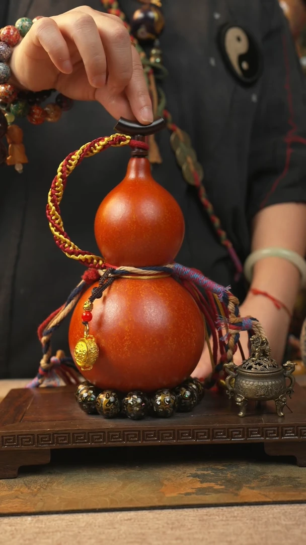 240大漆一物一拍记葫堂出品【不带手串】
