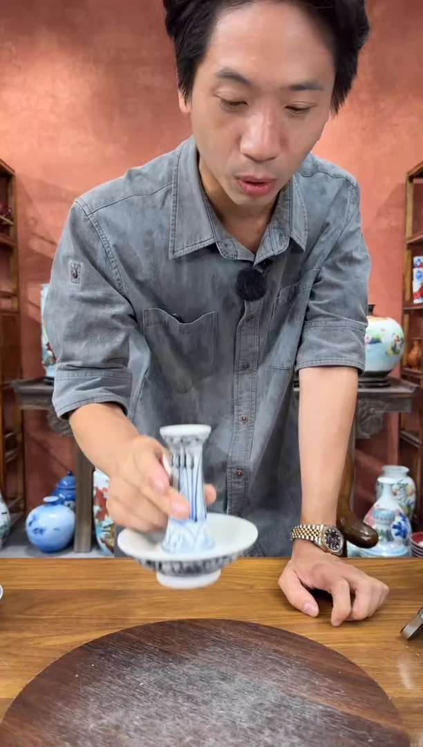 吴义松陶盟手绘陶瓷编码：3313